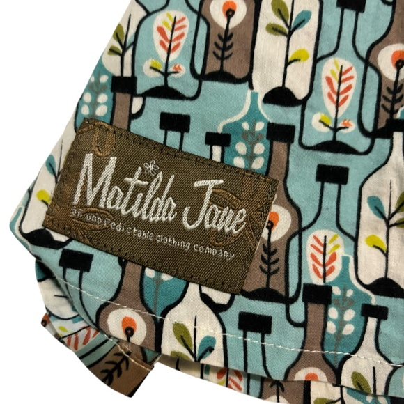 Matilda Jane modern Art Gabby skirt size 6 - Picture 8 of 9